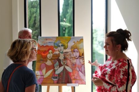 Exposition chateau Roubine